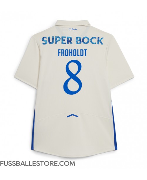 Günstige Porto Victor Froholdt #8 3rd trikot 2025-26 Kurzarm Günstige Porto Victor Froholdt #8 3rd trikot 2025-26 Kurzarm